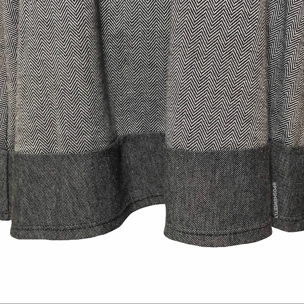 Anthropologie Herringbone Swing Dress - Picture 5 of 13